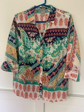 Colorful Chico’s Top